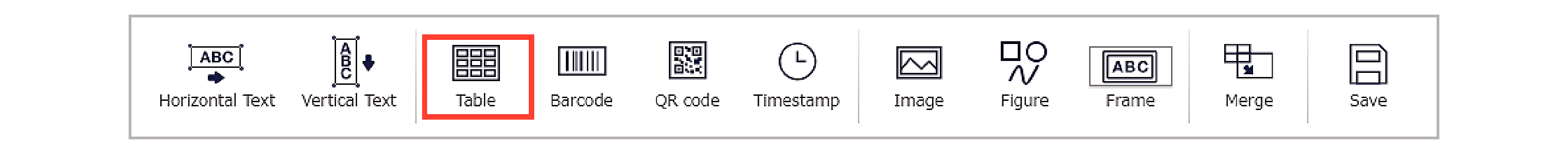 Table Label With Program Design LABEL DESIGN MAKER HELP